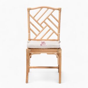 High Back Wicker Dining Chair