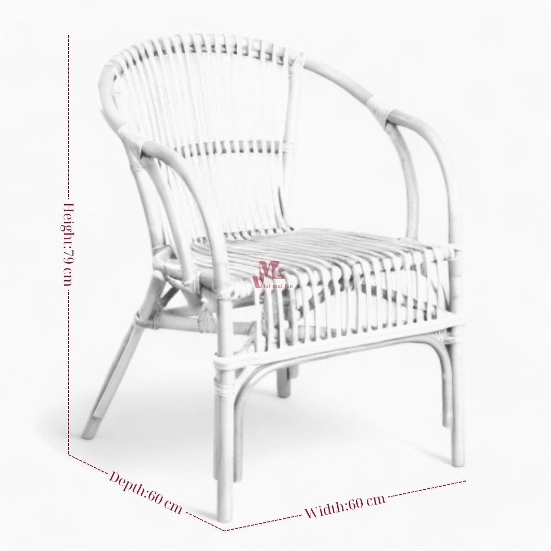 Rattan Wicker Dining Chair