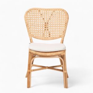 Modern Bohemian Natural Rattan Dining Chair