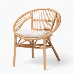 Rattan Dining Chairs for Dining Room Kitchen
