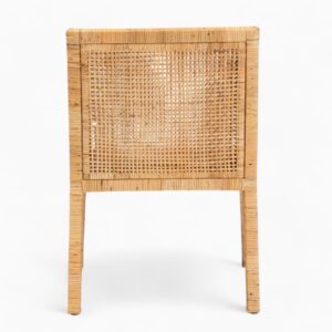 Modern Mid Century Rattan Dining Chairs