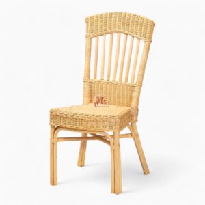 High Back Rattan Wicker Dining Chair