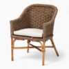 Woven Seagrass Dining Chair