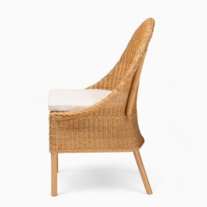 Simple Woven Rattan Dining Chair