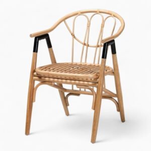 Simple Wicker Rattan Dining Chair