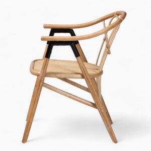 Simple Wicker Rattan Dining Chair