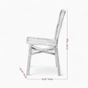 Simple Rattan Dining Chair