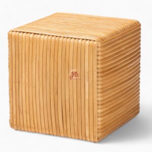 Modern Rattan Footstool