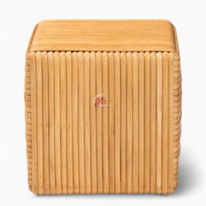 Modern Rattan Footstool