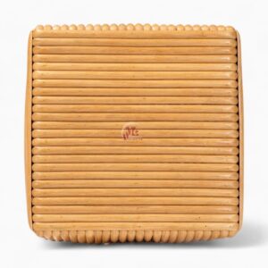 Modern Rattan Footstool