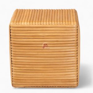 Modern Rattan Footstool