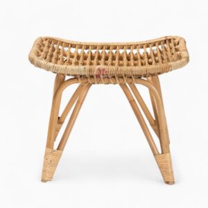 Wicker Rattan Footstool