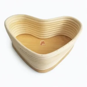 Heart-Shaped Bread Proofing Basket