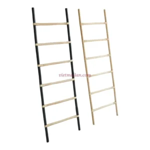 Rattan Ladder - Black and Brown Color