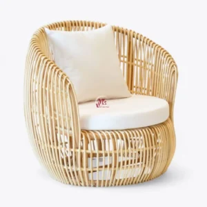 Natural Rattan Lounge Chairs