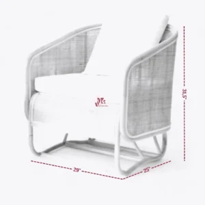 Modern Rattan Lounge Chairs