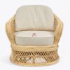 Natural Accent Rattan Arm Chair