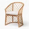 Simple Wicker Lounge Chair