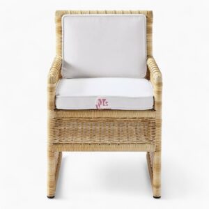 Retro Rattan Arm Chair