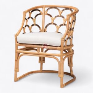 Wicker Accent Lounge Chair