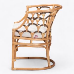 Wicker Accent Lounge Chair