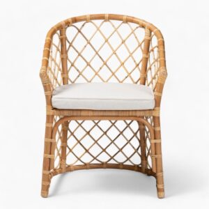 Simple Wicker Lounge Chair