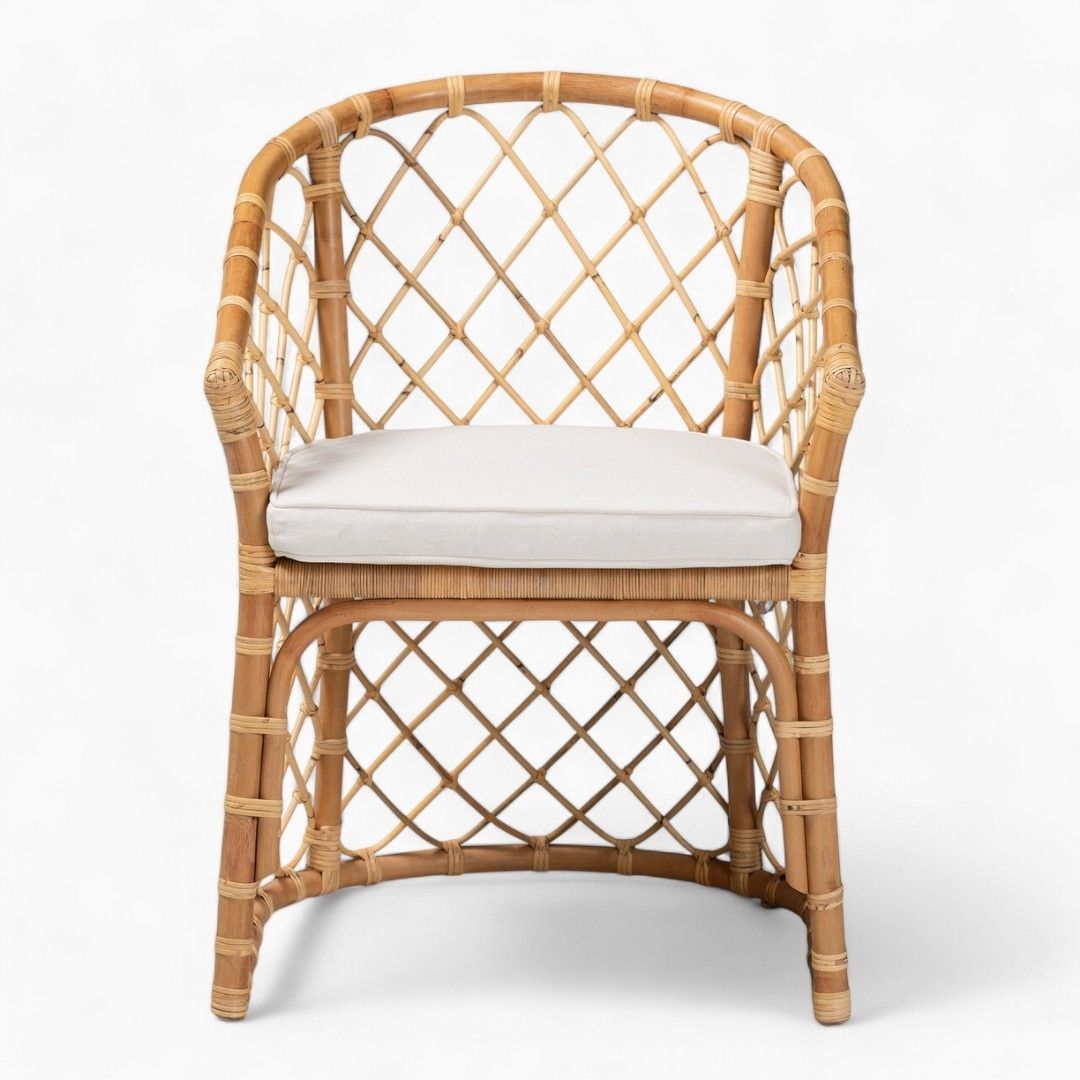 Simple Wicker Lounge Chair