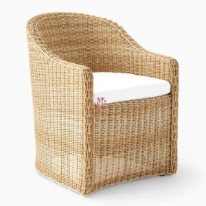 Bohemian Rattan Arm Chair