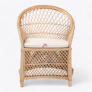 Woven Rattan Lounge Chair