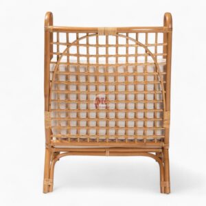 Rattan Lounge Chair with Cushion