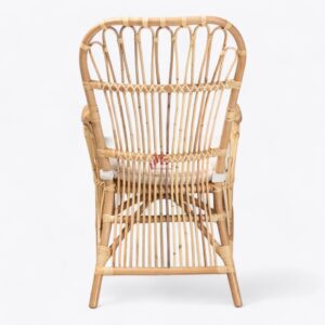 Brown Rattan Arm Chair