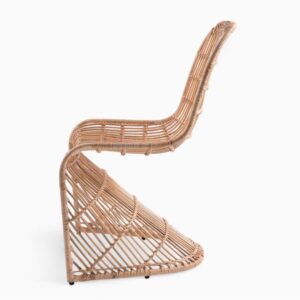 Simple Rattan Lounge Chair