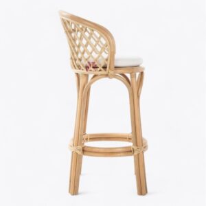 Luxury Rattan Bar Stool