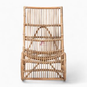Natural Antique Rattan Lounge Chair