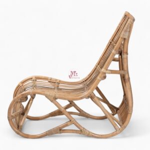 Natural Antique Rattan Lounge Chair