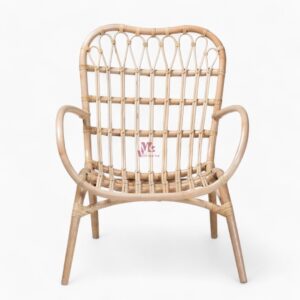 Antique Rattan Lounge Chair