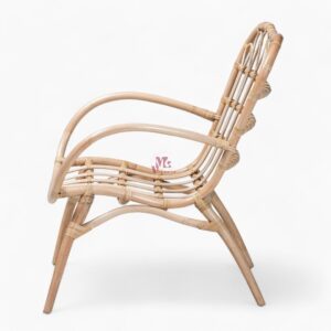 Antique Rattan Lounge Chair