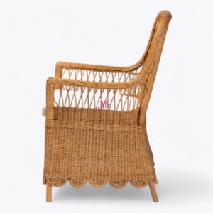 Wicker Accent Rattan Arm Chair