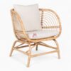 Bohemian Rattan Lounge Chair