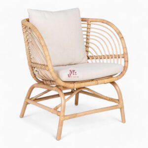 Bohemian Rattan Lounge Chair