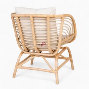 Bohemian Rattan Lounge Chair