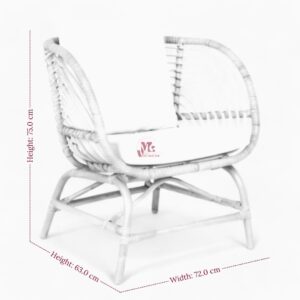 Bohemian Rattan Lounge ChairBohemian Rattan Lounge Chair