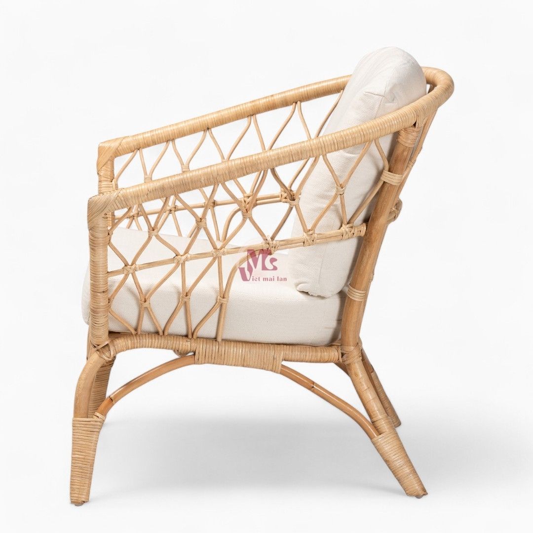 Modern Rattan Chair for Living Room