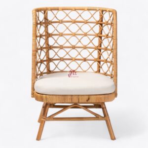 Wicker Rattan Lounge Chair