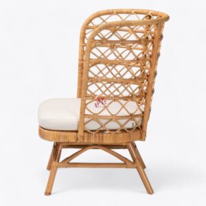 Wicker Rattan Lounge Chair