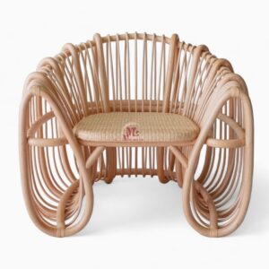 Luxury Wicker Rattan Lounge Chair