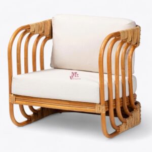 Rattan Arm chair with Cushion