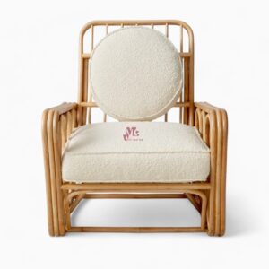 Vintage Rattan Lounge Chair