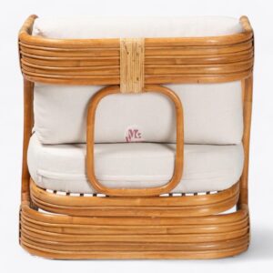 Rattan Arm chair with Cushion