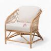 Wicker Rattan Chair for Living Room